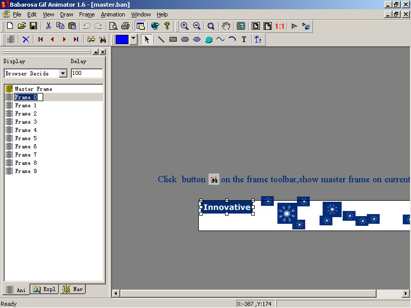 Babarosa Gif Animator Screenshot